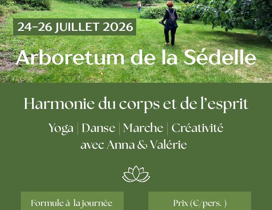 24 au 26 juillet – STAGE DE YOGA